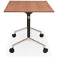 Desk HELPE - walnut - wood