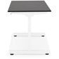 Desk LEVIOSA - black - wood