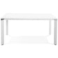 Desk EFYRA - white - wood - metal