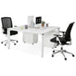 Desk EFYRA - white - wood - metal