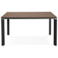 Desk EFYRA - walnut - wood
