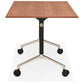 Desk HELPE - walnut - wood