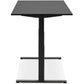 Schreibtisch DROIDE – schwarz – Holz