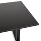 Schreibtisch DROIDE – schwarz – Holz