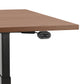 Desk DROIDE - walnut - wood