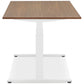 Bureau DROIDE - walnoot - hout