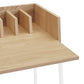 Schreibtisch ZELOS - Natur - Holz