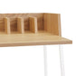 Schreibtisch ZELOS - Natur - Holz