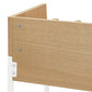 Schreibtisch ZELOS - Natur - Holz