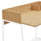 Schreibtisch ZELOS - Natur - Holz