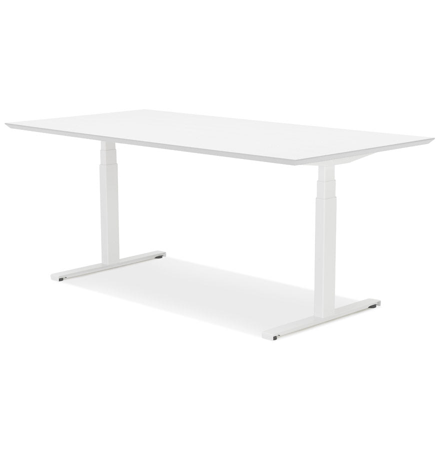 Desk SIDEBU - white - wood