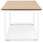 Schreibtisch CLEMENCE – Natur – Holz