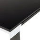 Bureau WARNER - zwart - glas