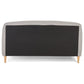 Bed DROME - light gray - fabric