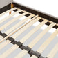 Bed DROME - light gray - fabric