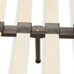 Bed DROME - light gray - fabric