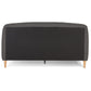 Bed DROME - black - fabric