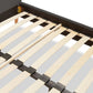 Bed DROME - black - fabric