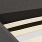 Bed DROME - black - fabric