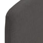 Bed DROME - black - fabric