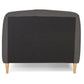 Bed DROME - black - fabric