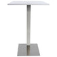 Table leg - stainless steel - metal