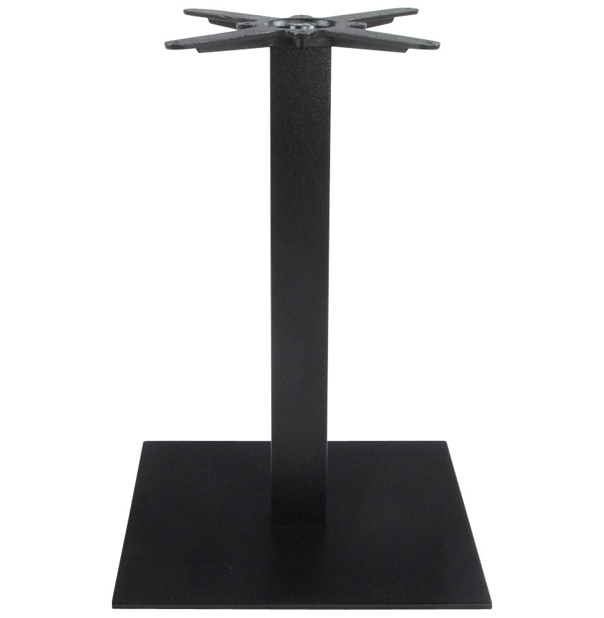 Table leg - black - metal