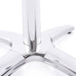 Table leg - chrome - aluminum