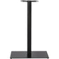 Table leg - black - metal