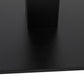 Table leg - black - metal