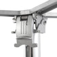 Table leg - aluminum - aluminum