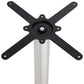 Table leg - stainless steel - metal