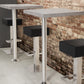 Table leg - stainless steel - metal
