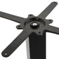 Table leg - black metal
