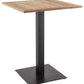 Table leg - black metal
