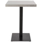 Table leg - black metal