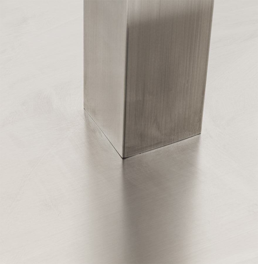 Table leg - stainless steel - metal