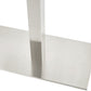 Tischbein - Edelstahl - Metall