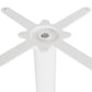 Table leg - white - metal