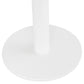 Tischbein - weiß - Metall