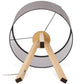 Tischleuchte TRIVET - grau - Kunststoff