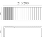 Tuintafel SIESTA ATLANTIC XL - kunststof - wit