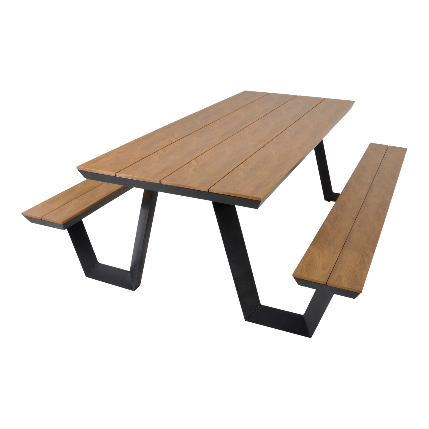 Picknickset AREZZO - aluminium - polywood