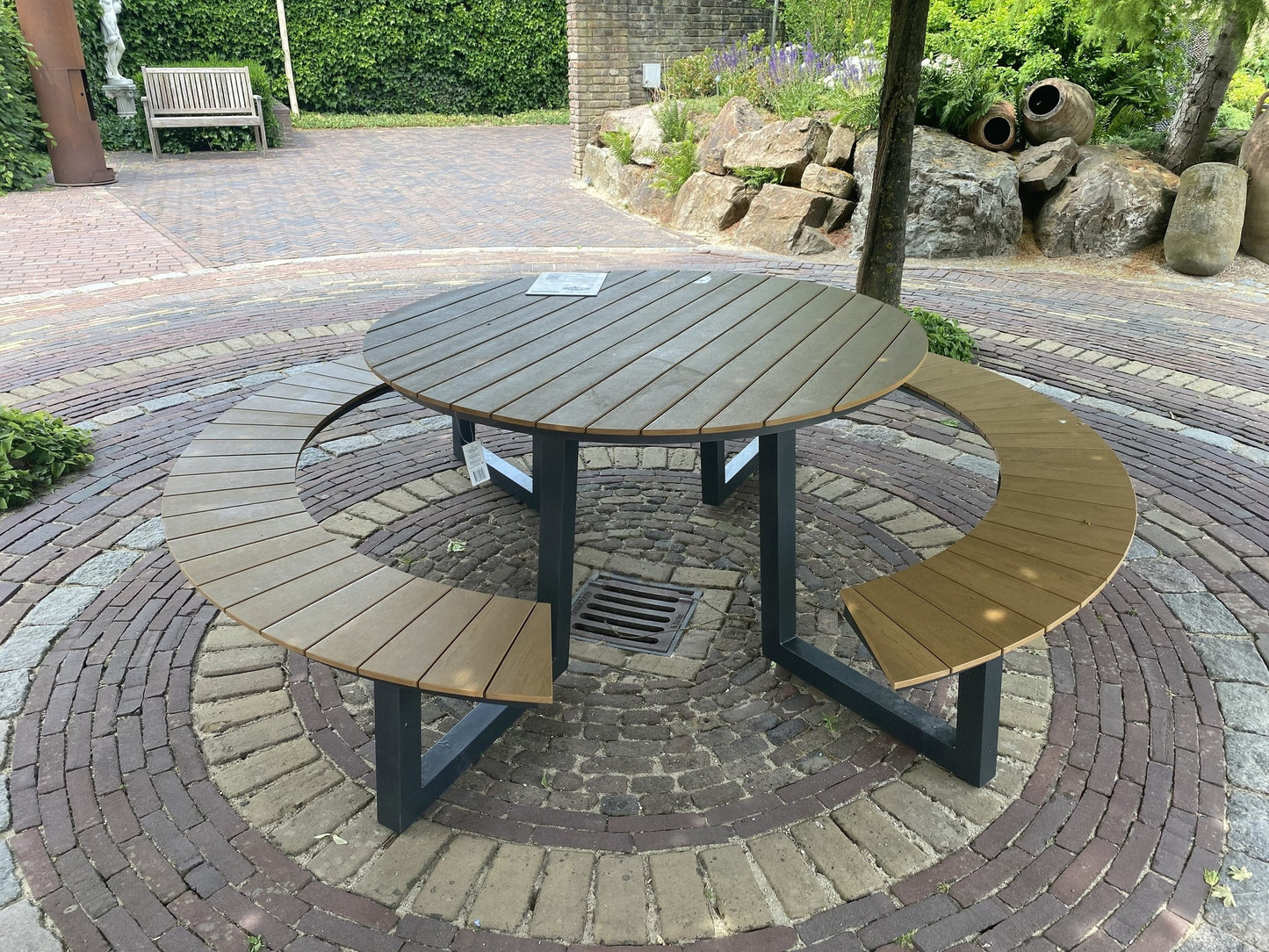 Picknickset FREDO - aluminium - polywood