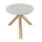 Tuintafel BRUMBY - acaciahout - polystone - betonlook