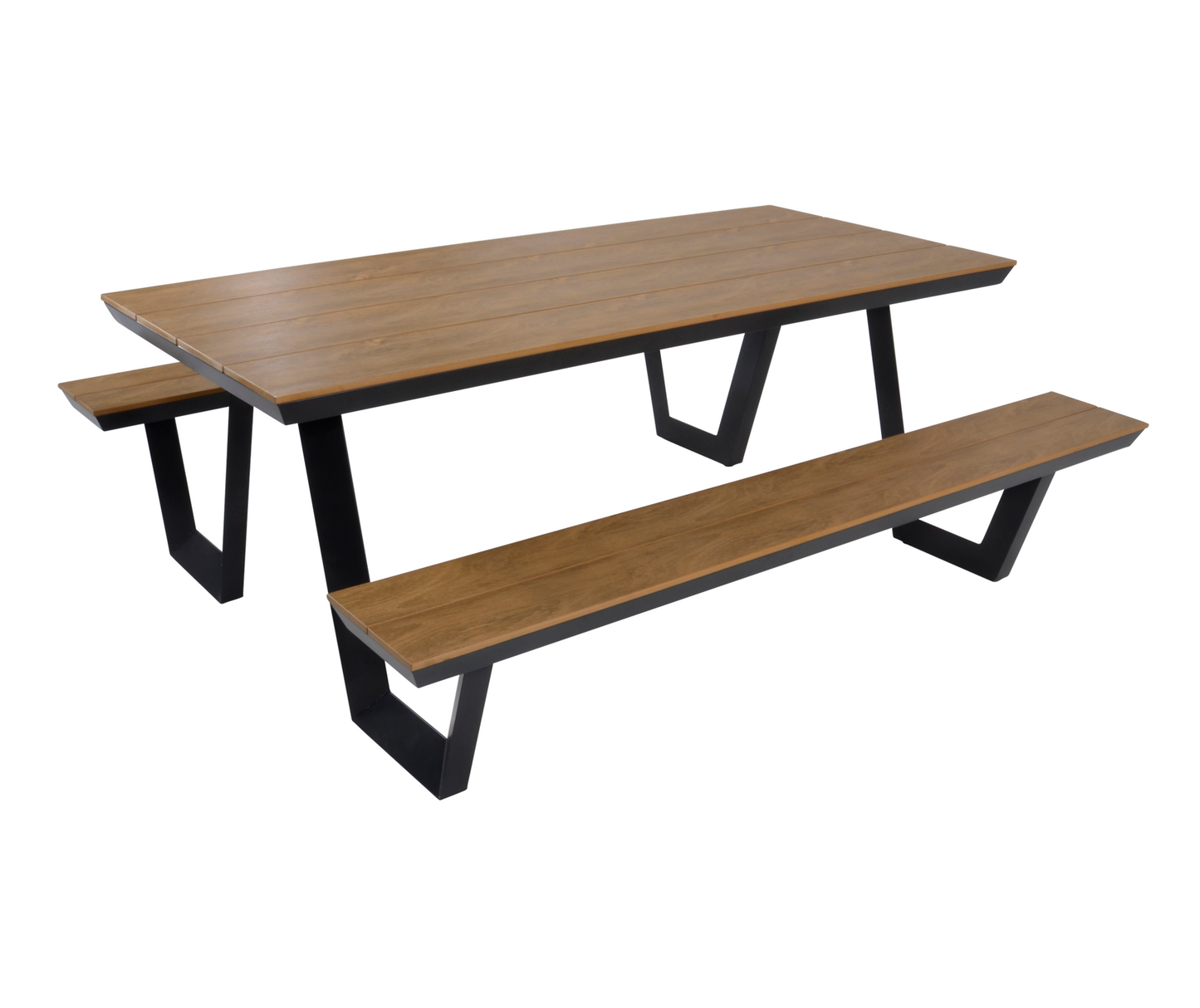 Picknickset AREZZO - aluminium - polywood