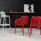 Tuinstoel SIESTA AIR - kunststof - rood - set van 2