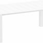 Tuintafel SIESTA VEGAS MEDIUM - kunststof - wit