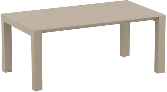 Tuintafel SIESTA VEGAS MEDIUM - kunststof - taupe