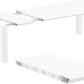 Tuintafel SIESTA VEGAS MEDIUM - kunststof - wit